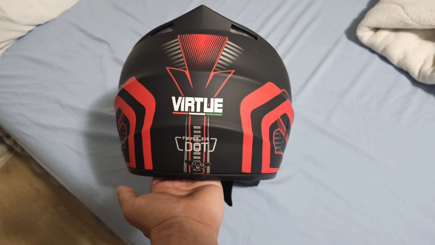 Virtue Motocross Helmet with Goggles - photo 4