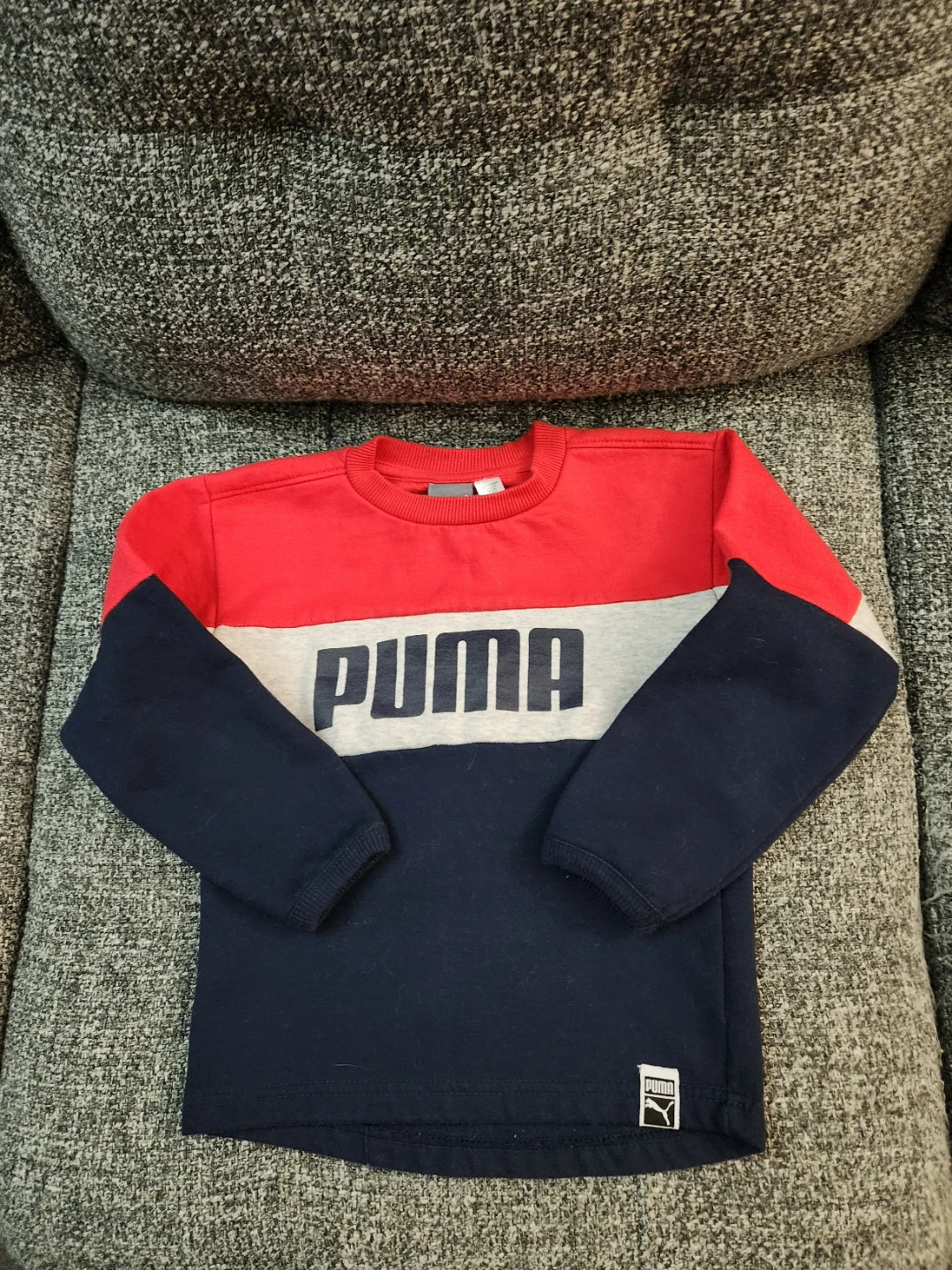Puma Boys Crewneck Sweatshirt Sweater and Hoodie, Size 4T - photo 2