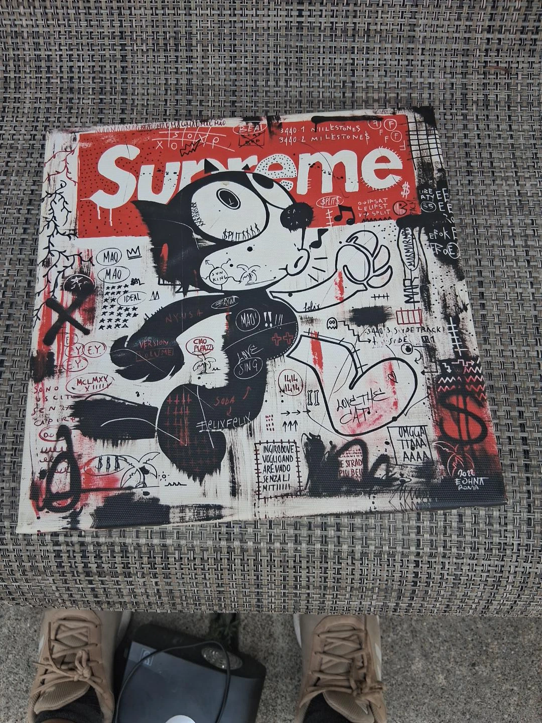Supreme Felix the Cat Artwork