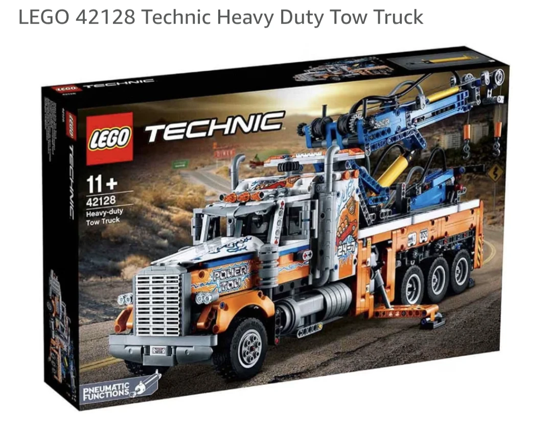 LEGO Technic Heavy Duty Tow Truck (42128) - Built