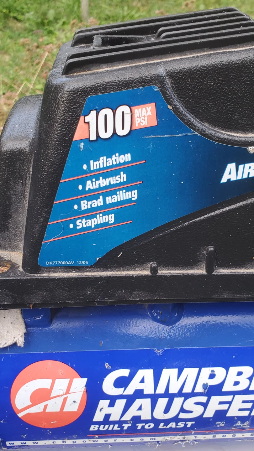 Campbell Hausfeld 100 PSI Air Compressor - photo 2