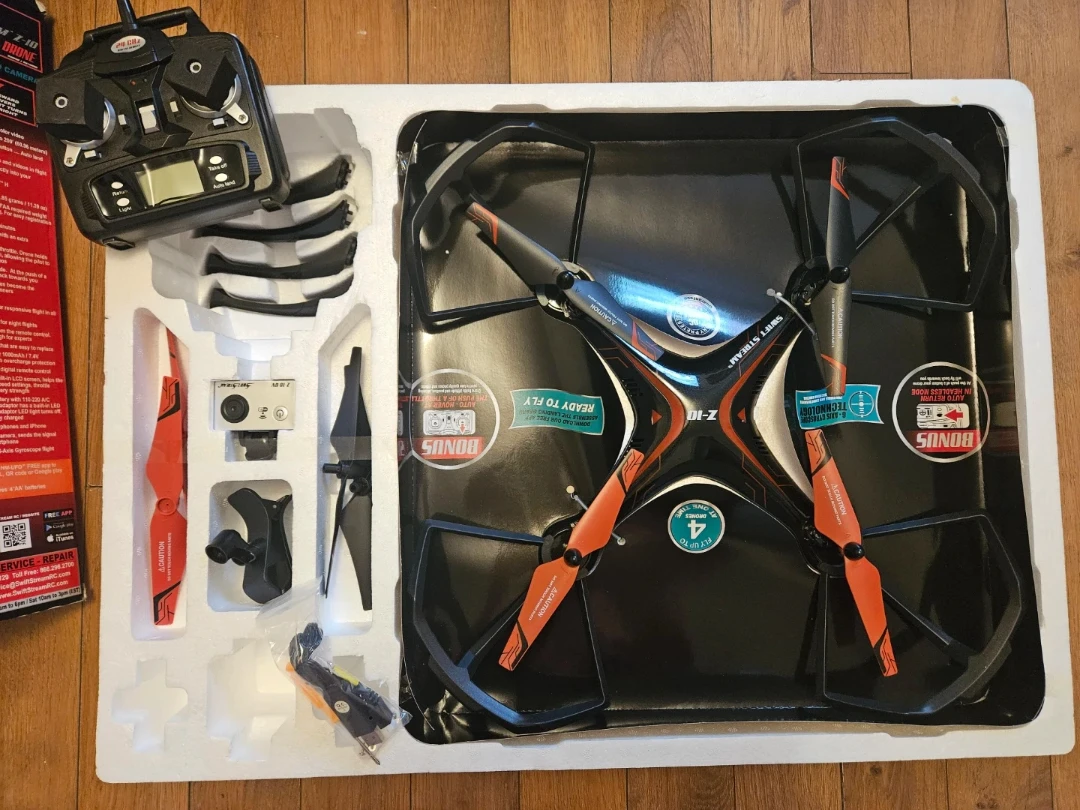 Swift Stream Z-10 is a hobby-grade Wi-Fi camera drone - photo 2