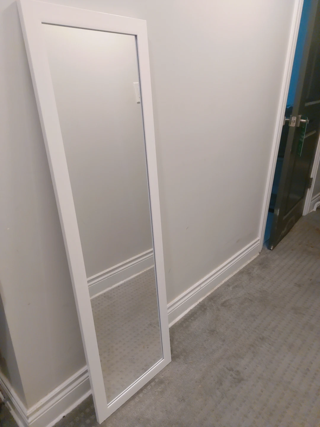 White Full Length Mirror - photo 2