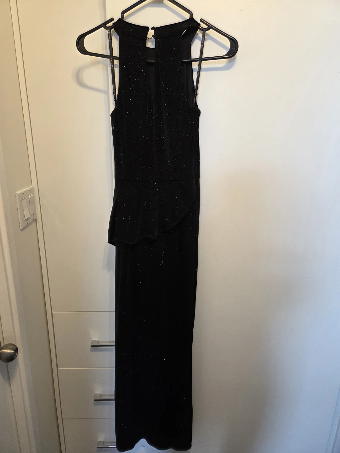 Ever New Black Sparkle Halter Dress - photo 4