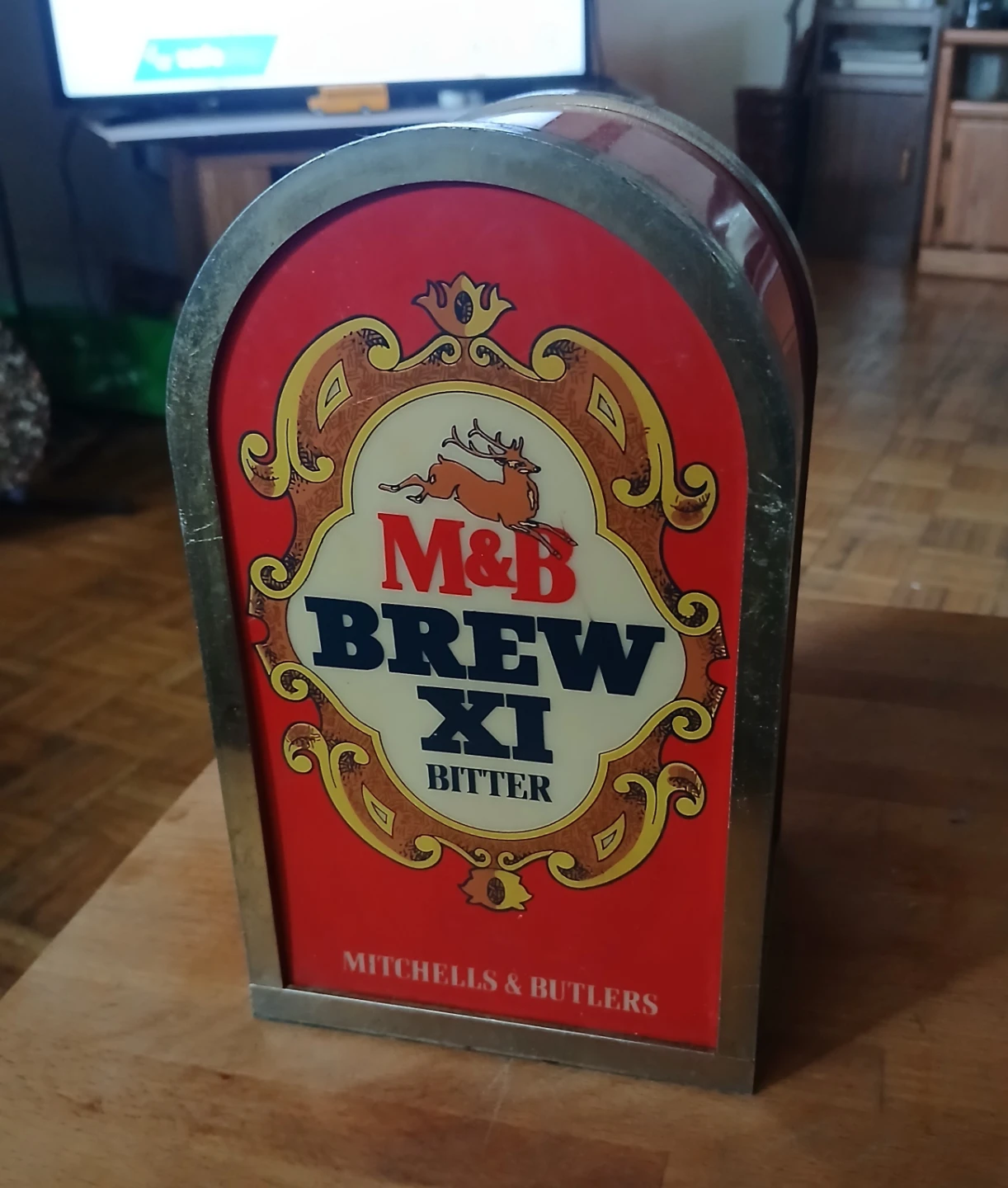 M&B Brew XI Bitter Tap Handle