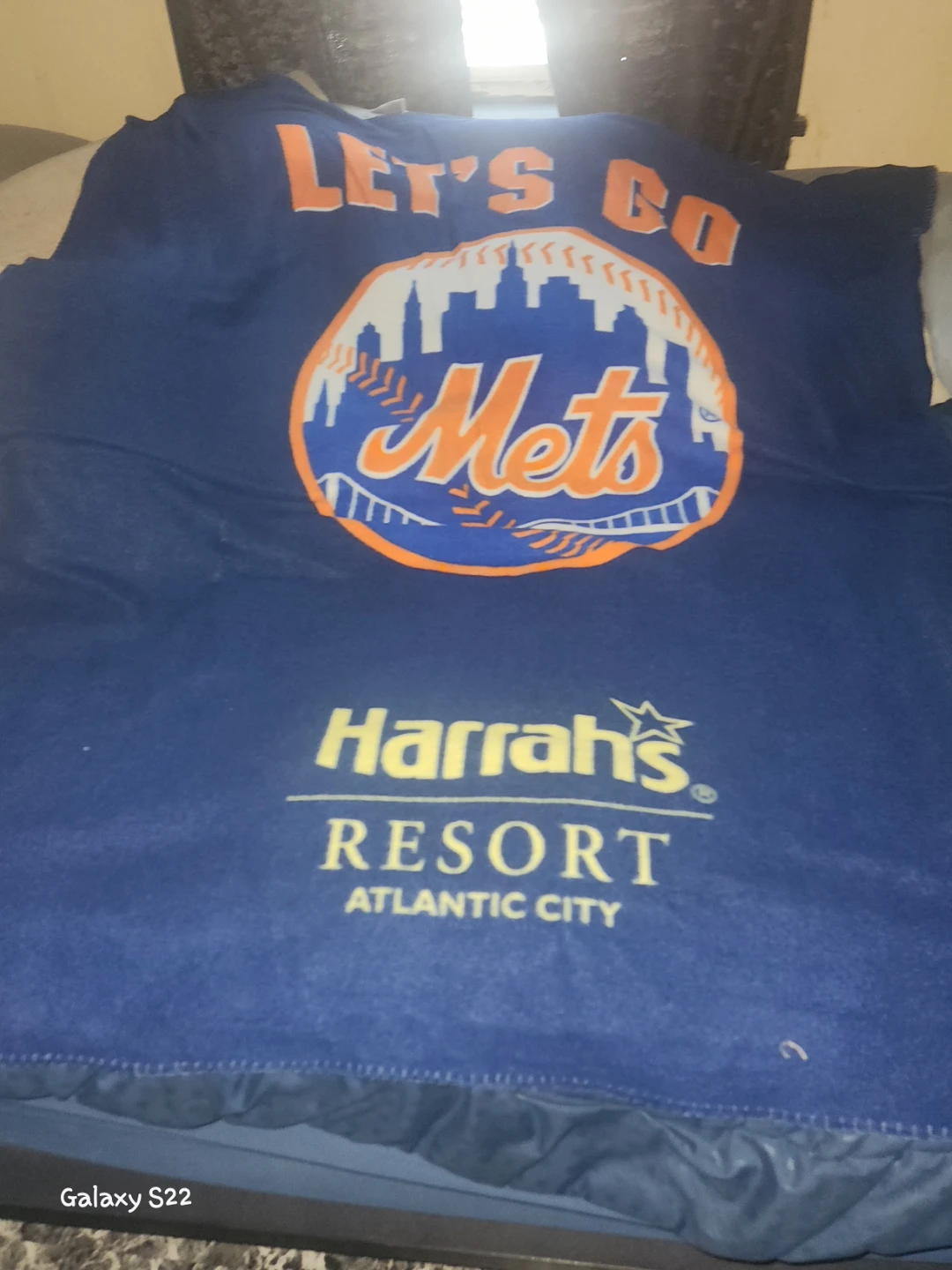 New York Mets "Let's Go Mets" Fleece Blanket - photo 4