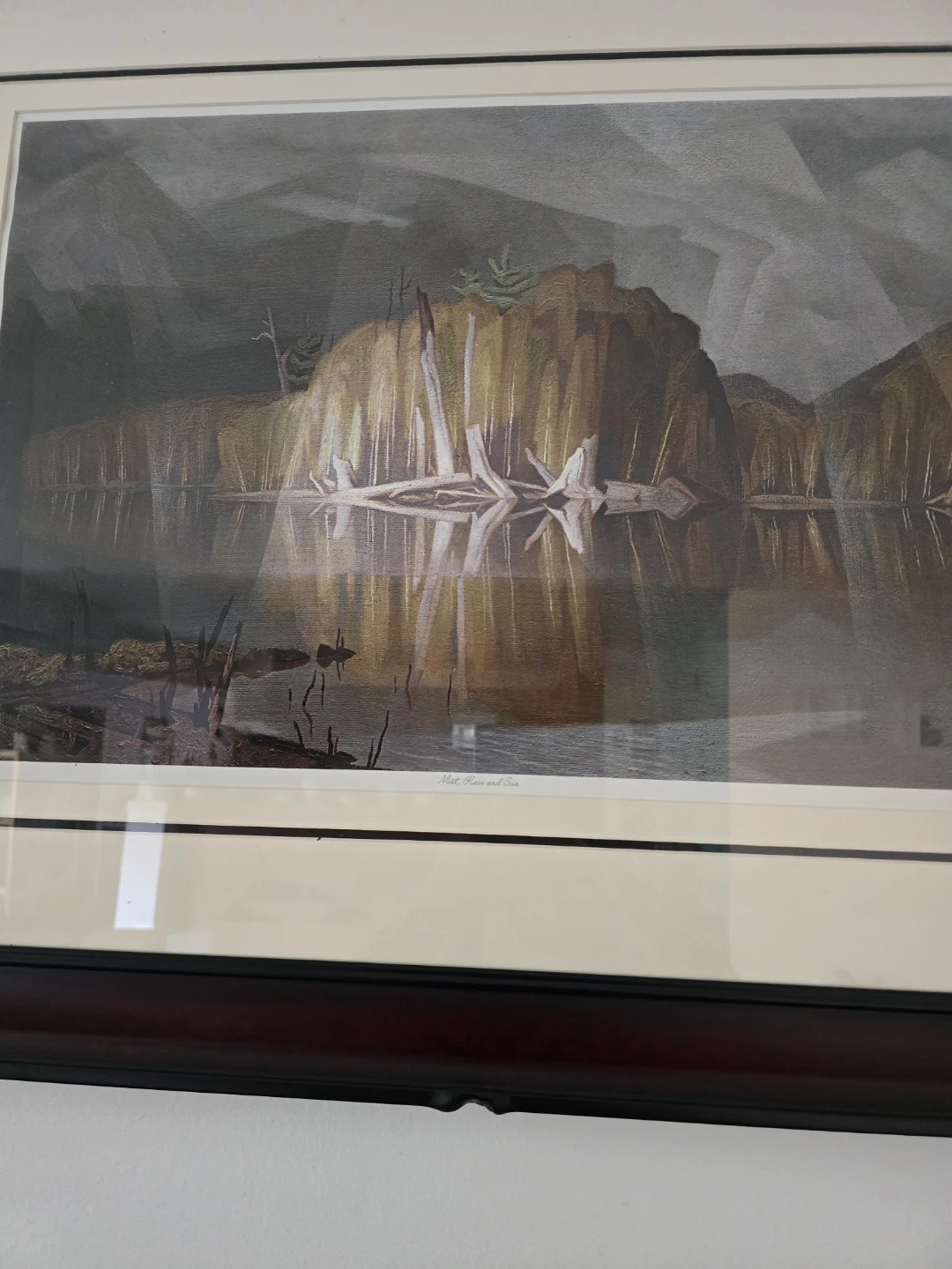 Mist, Rain and Sun Print by A. J. Casson - photo 4