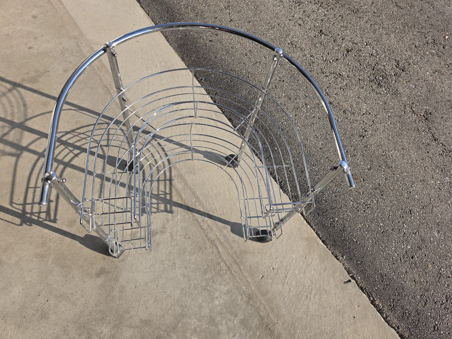 Chrome Rolling Cart / Rack - photo 4