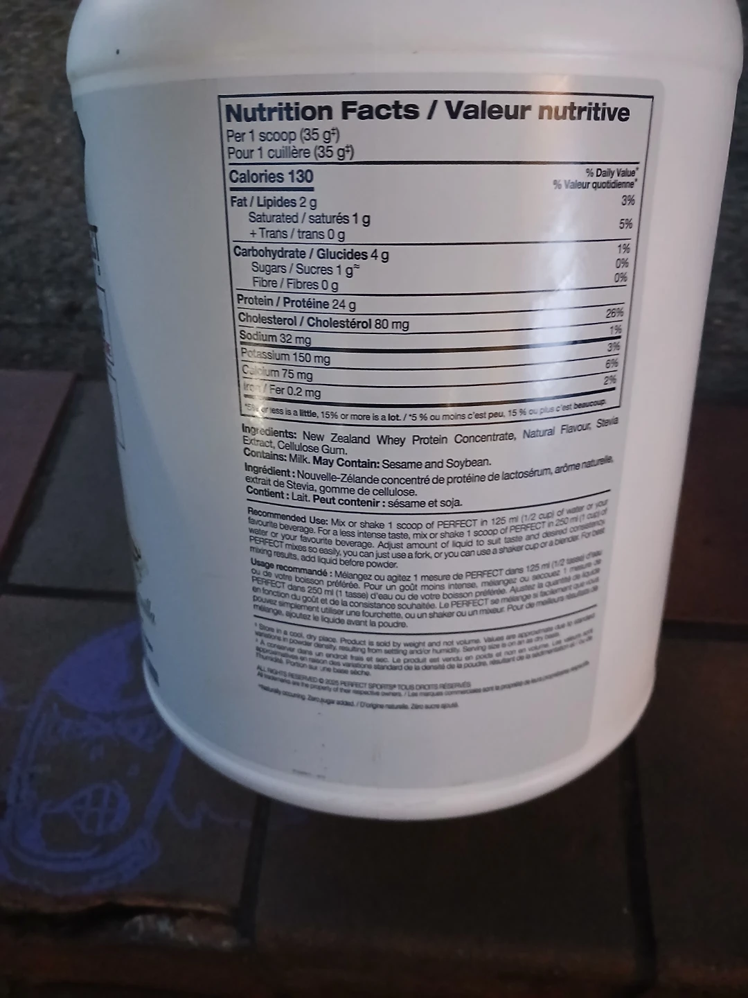 Perfect Sports New Zealand Whey Protein French Vanilla 2kg - photo 4