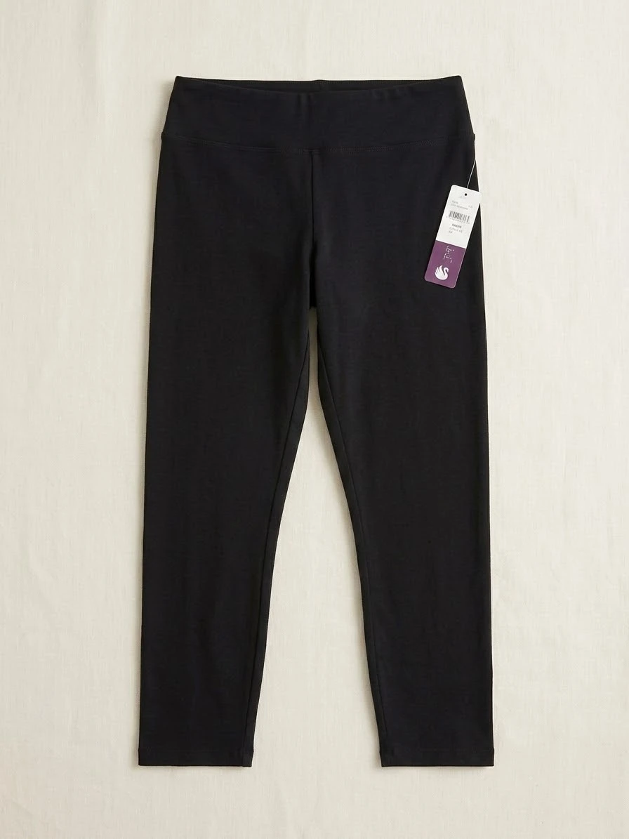 Leggings Licra Negra Gloria Vanderbilt Talla L Nueva NWT - photo 2
