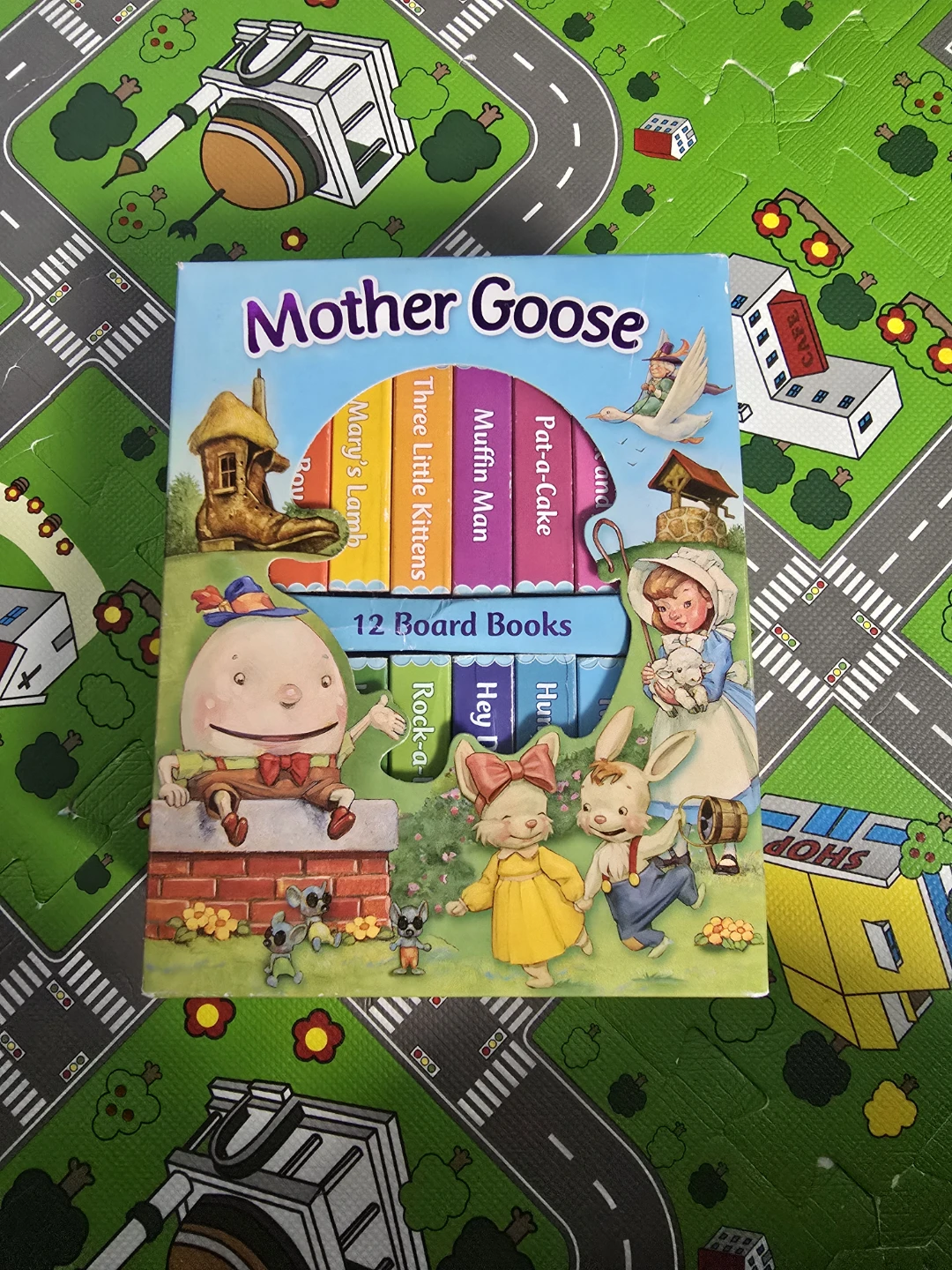 Mother Goose 12 Board Books Set