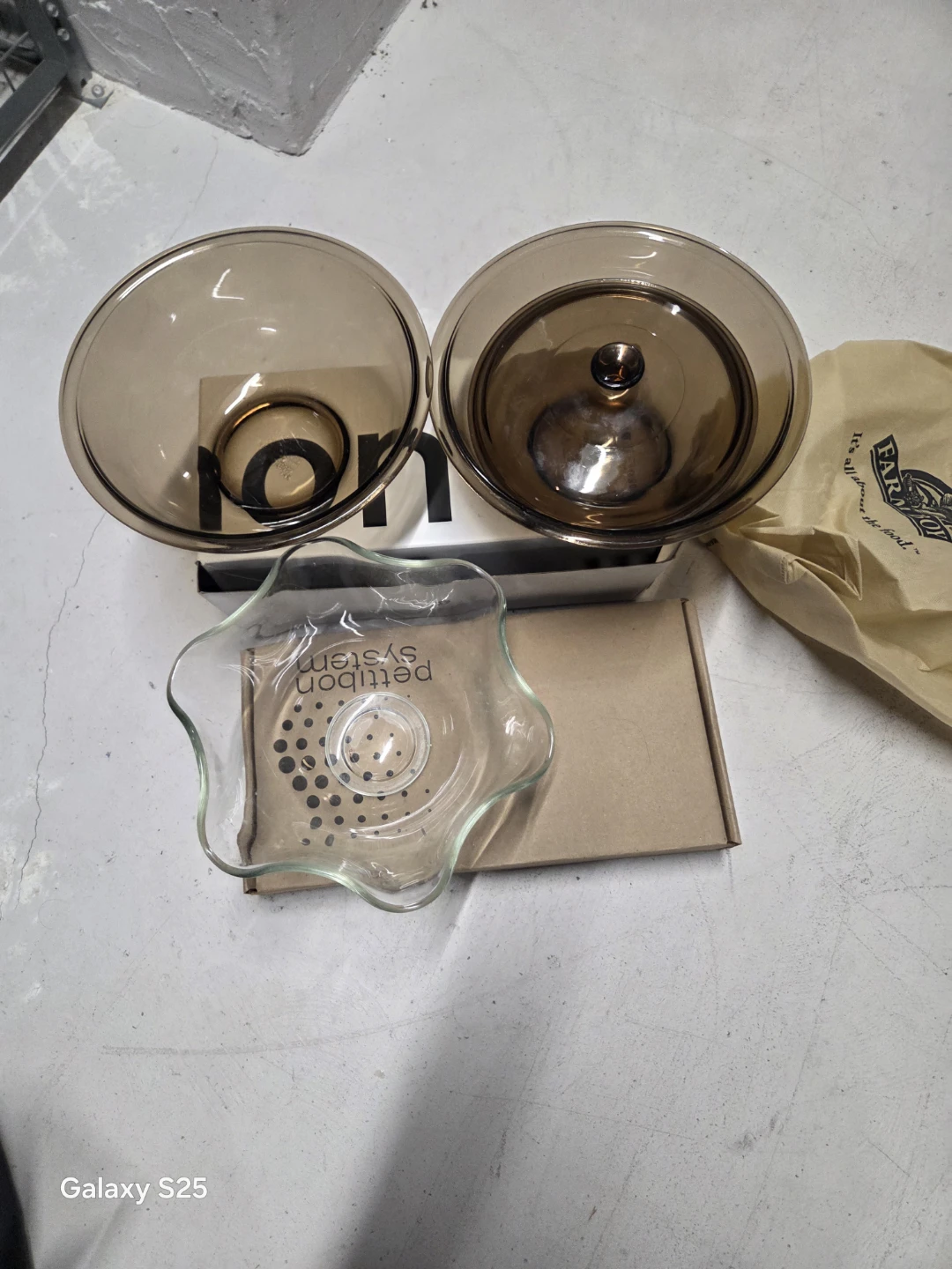 Pyrex Vision Ware Bowls with Lid - photo 5