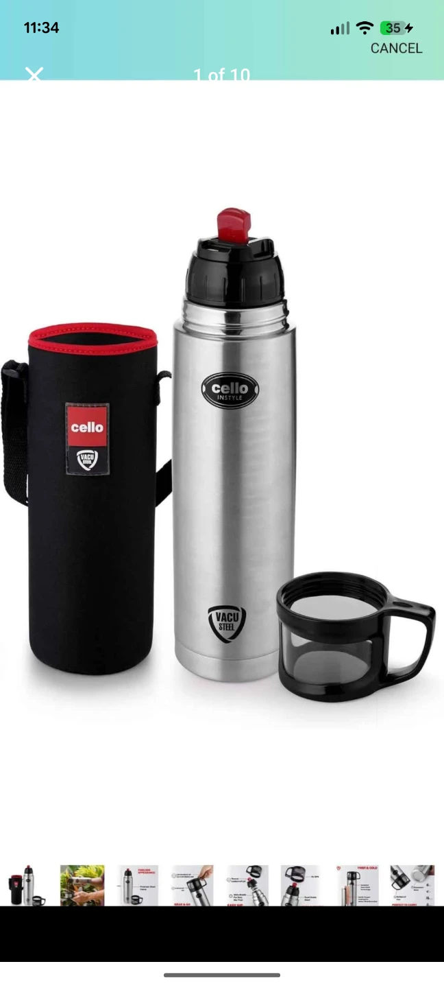 Travel hot cold 1L bottle - photo 5