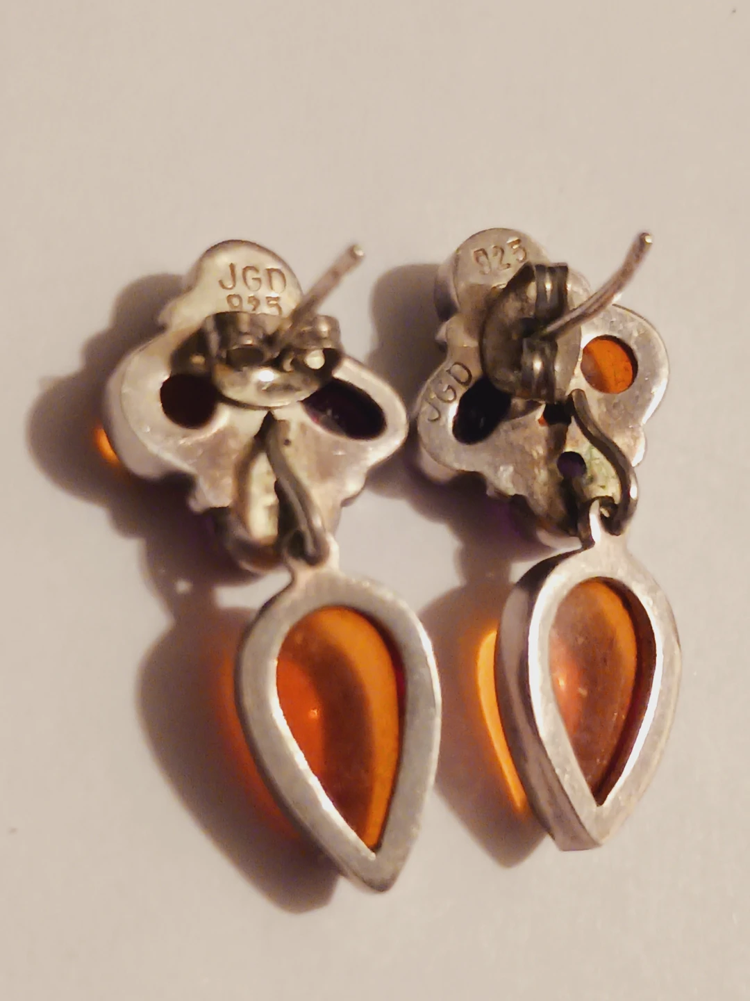 JGD 925 Janice Girardi Sterling Silver Multi Gemstone Earrings - photo 4
