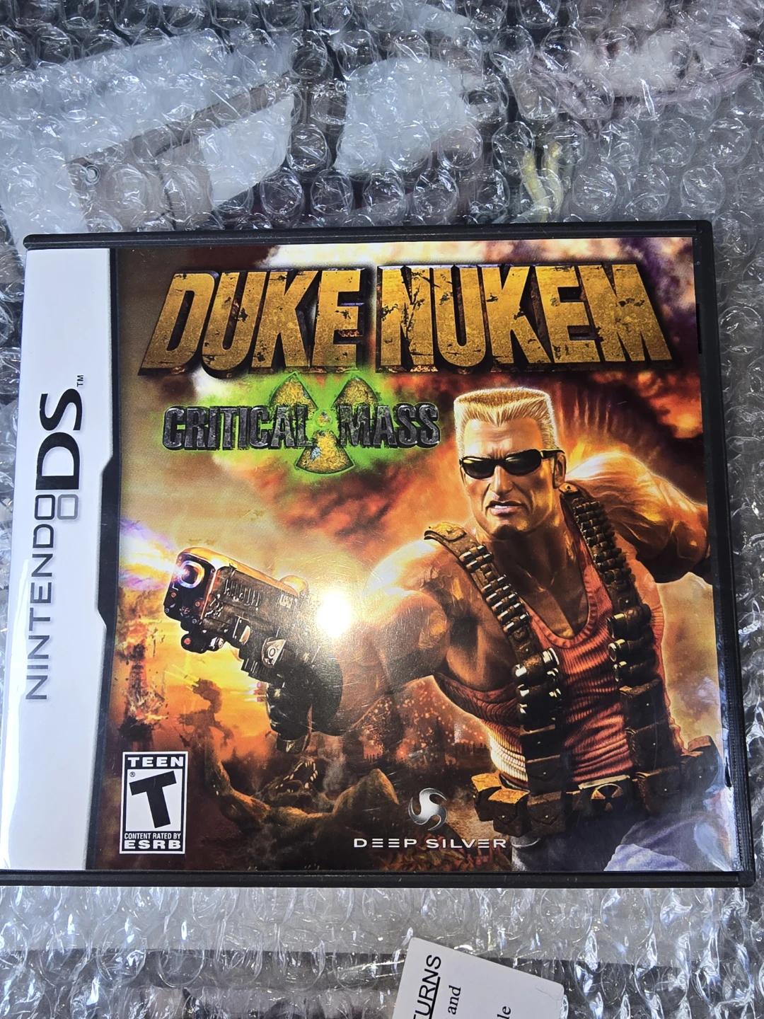 Nintendo DS Duke Nukem Critical Mass Game