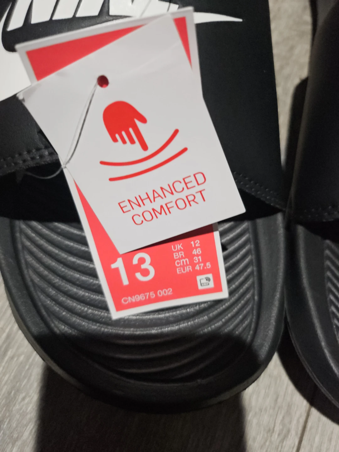 Nike Slides - Black - Size 13 - photo 5