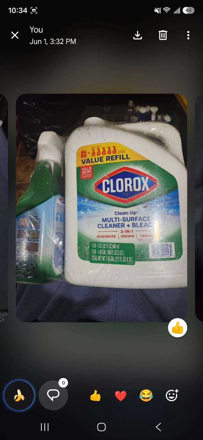 Clorox Clean-Up Multi-Surface Cleaner + Bleach Value Refill