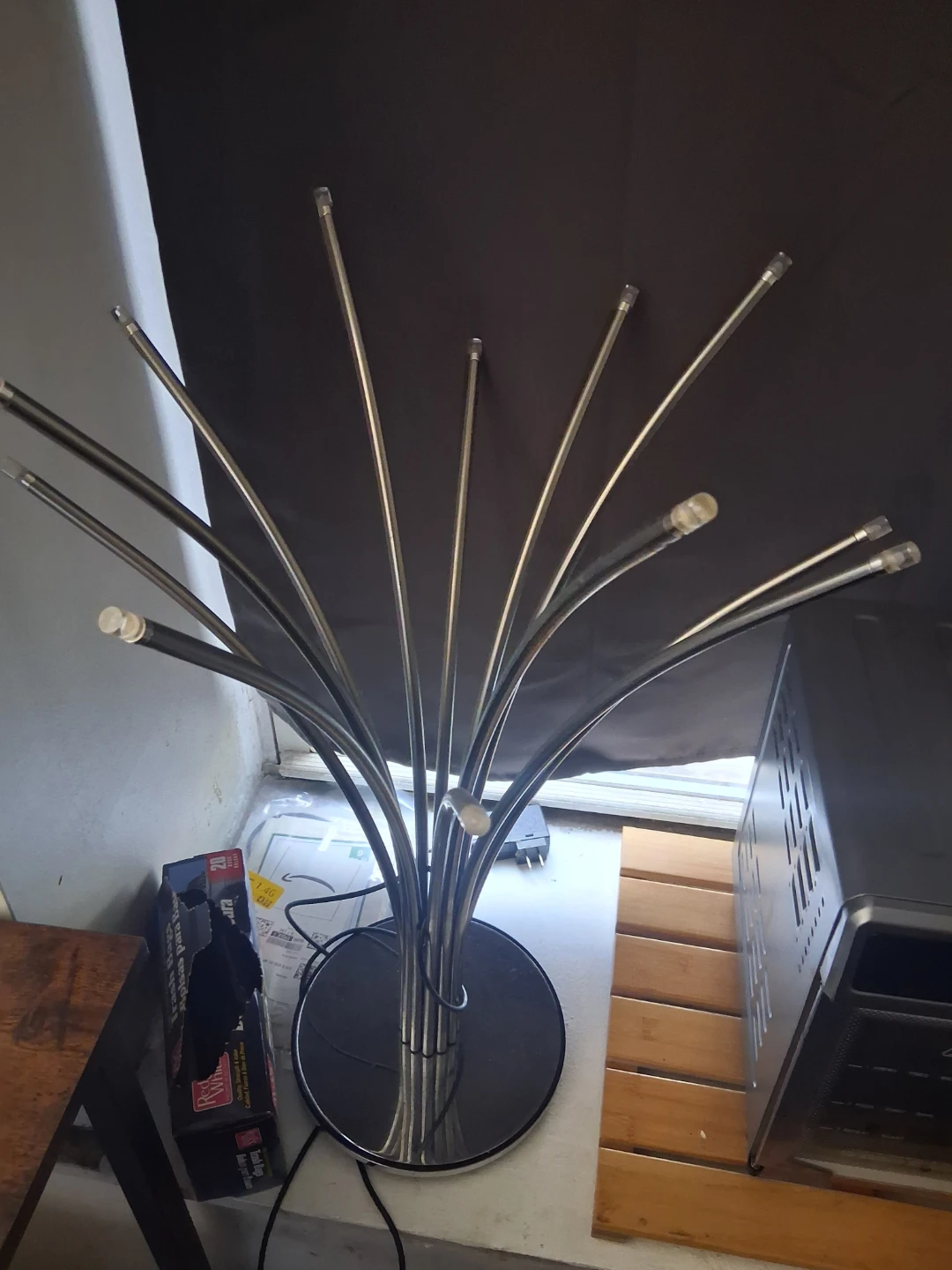 IKEA Metal Floor Lamp with Multiple Arms