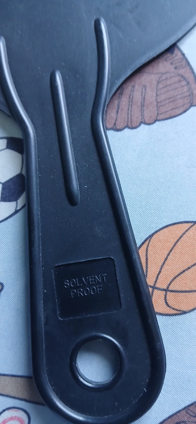 Black Scraper Tool - Solvent Proof - photo 3