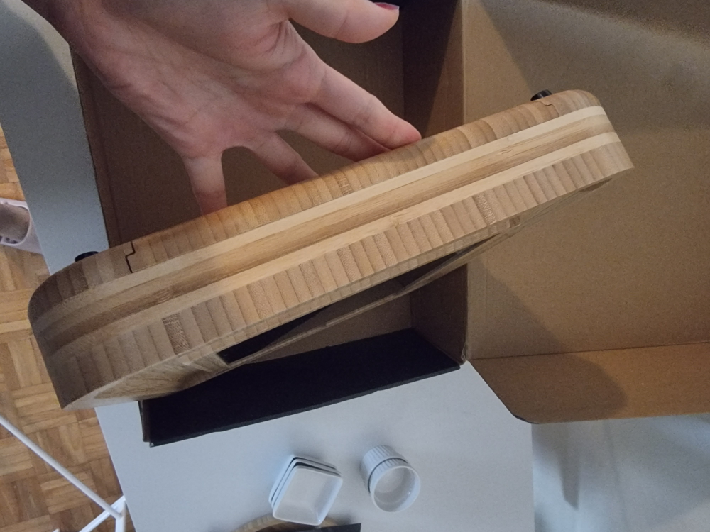 Bamboo Charcuterie Cheese Board and Serving Tray Set - photo 2