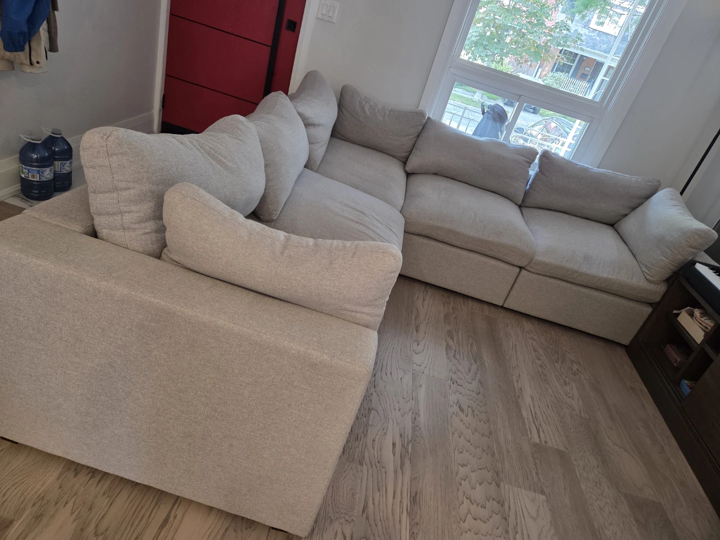 Cozey Ciello Sectional Sofa - Light Grey - photo 2
