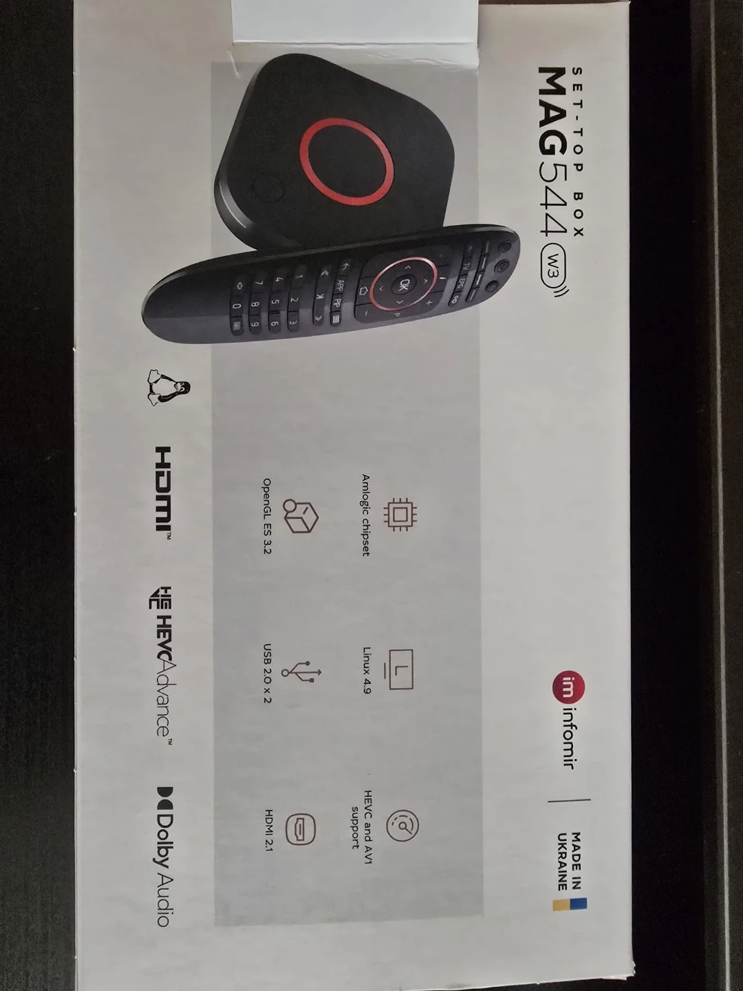 MAG544 W3 IPTV Set-Top Box for Sale - photo 2