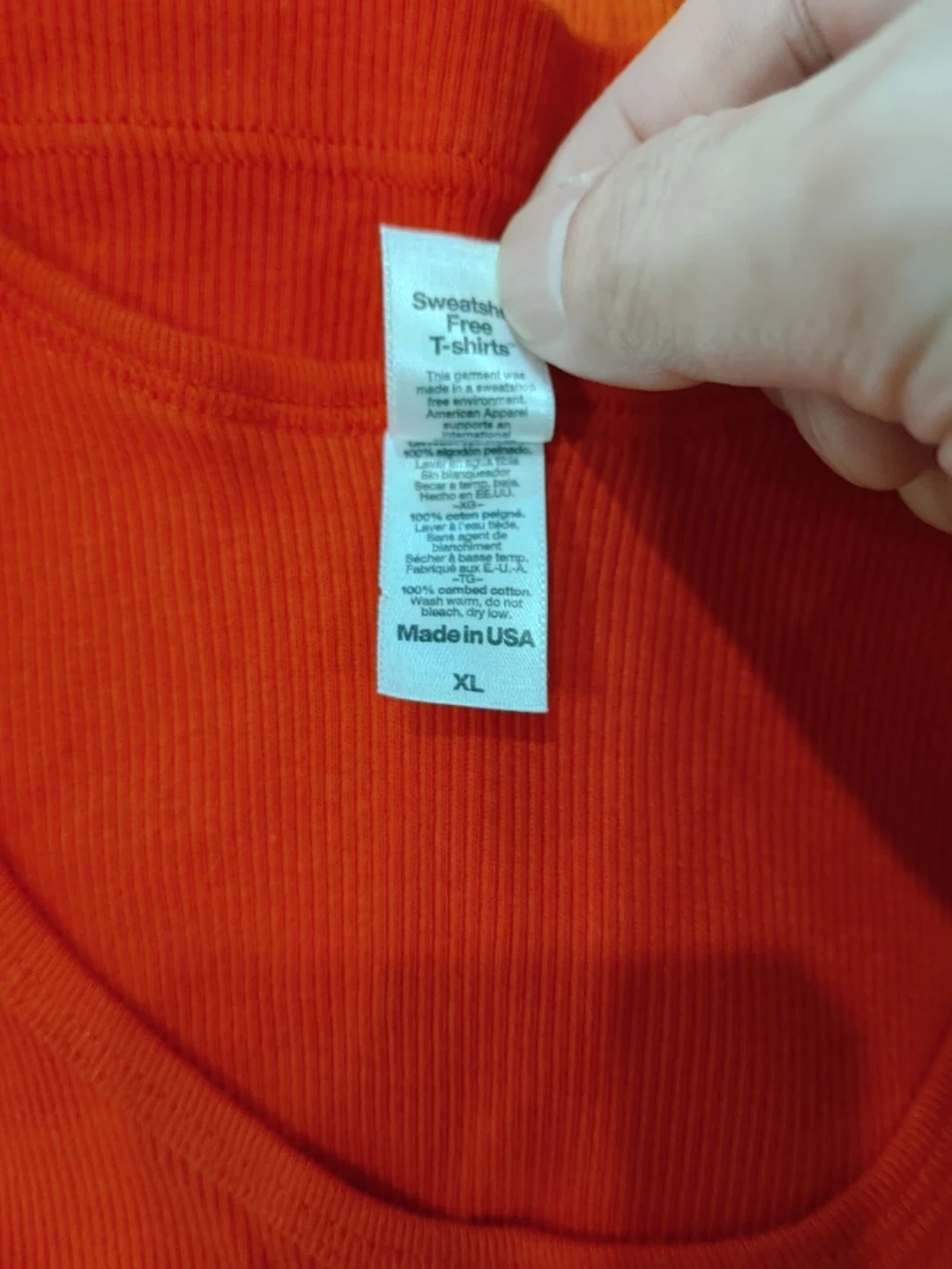 🧡BRAND NEW FOUR AMERICAN APPAREL TANK TOPS WOMANS L/ XL - photo 5