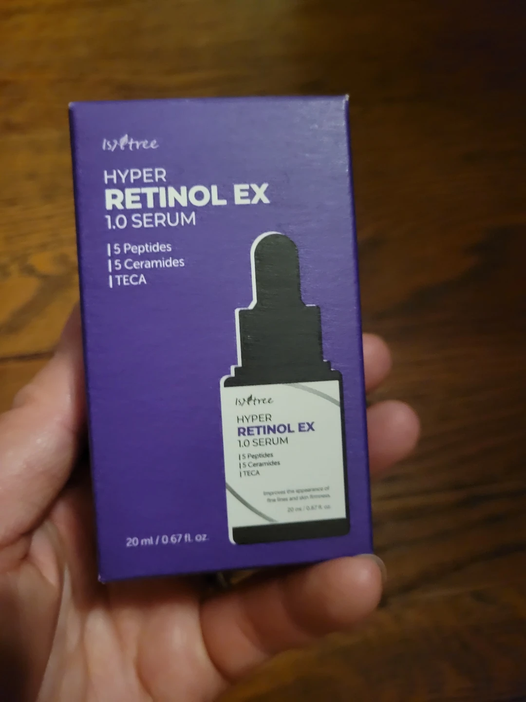 NEW Isntree retinol serum
