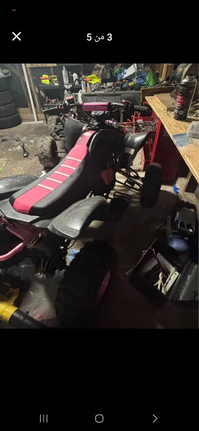 Kids Pink and Black ATV - photo 3