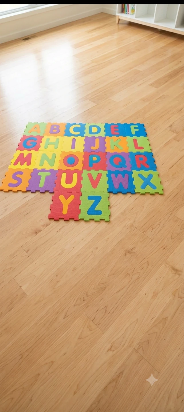 Alphabet Foam Floor Puzzle Mat Tiles