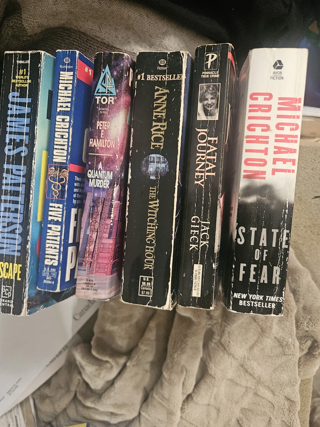 Assorted Paperback Thriller Novels