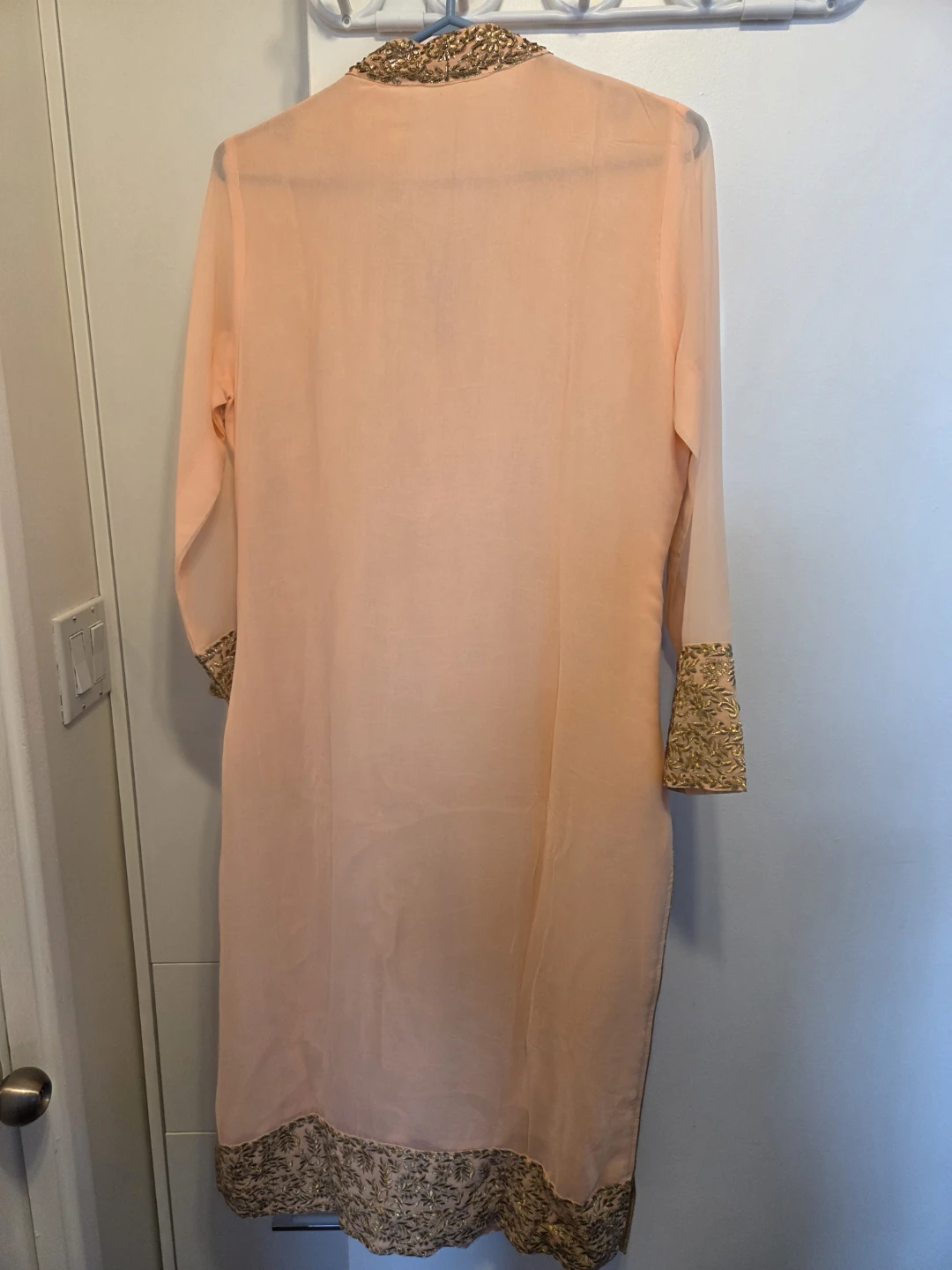 Peach Lehenga 3- piece set - photo 4