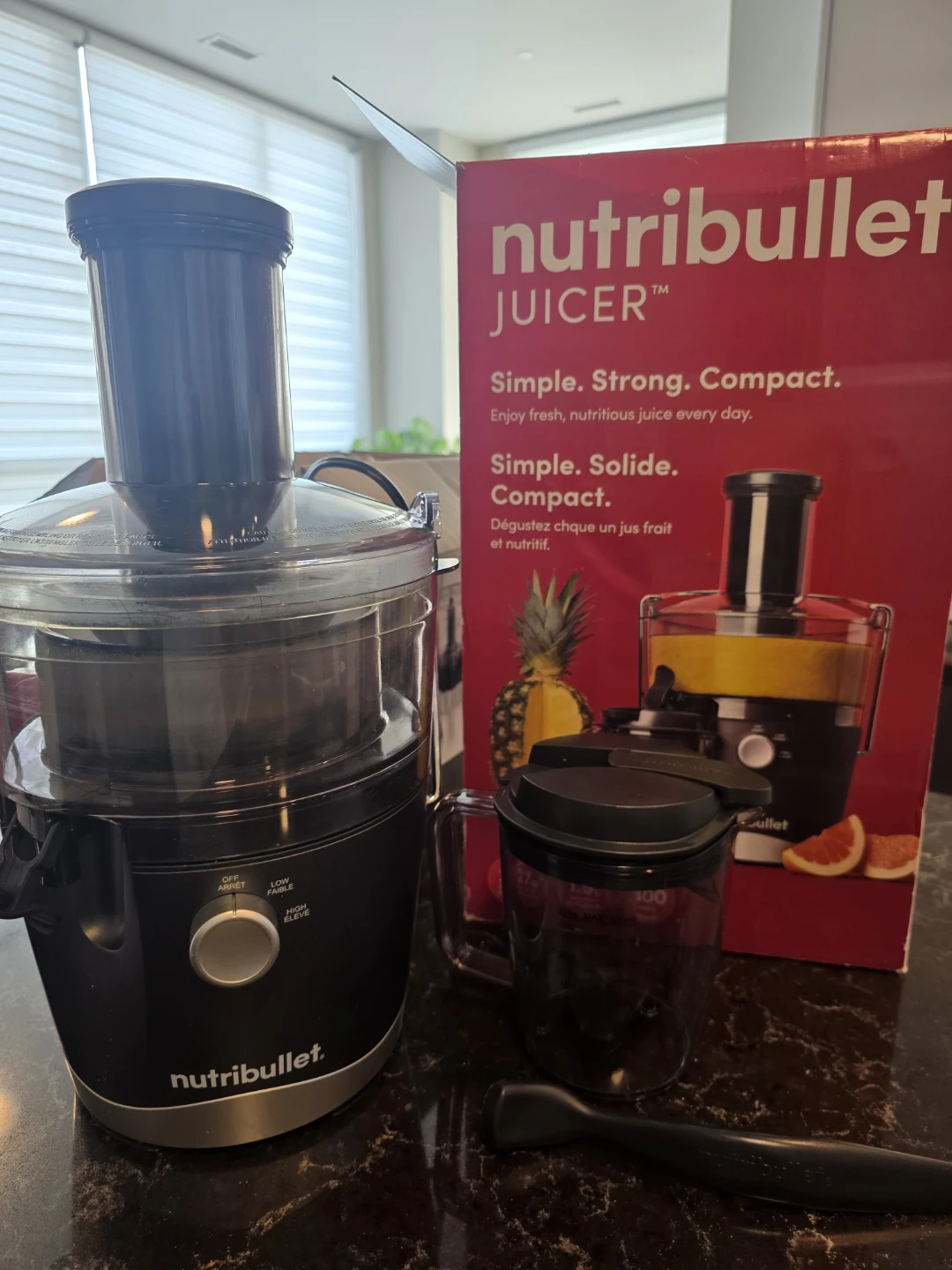 NutriBullet Juicer – 800W, Two Speeds, With Box - photo 3