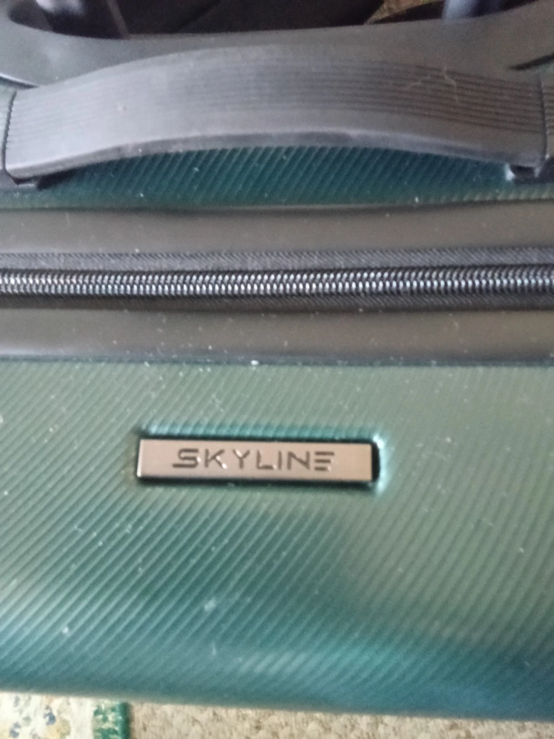Skyline Green Hard-Shell Carry-On Luggage - photo 2