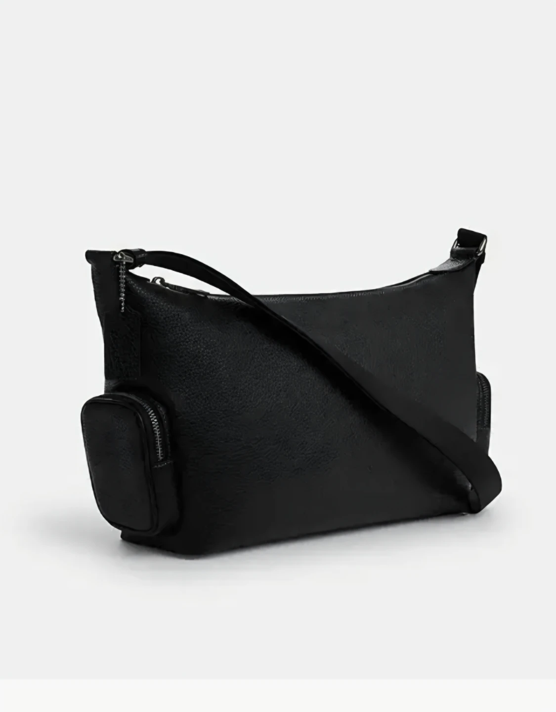 Coach Black Pebbled Leather Crossbody Bag - photo 3