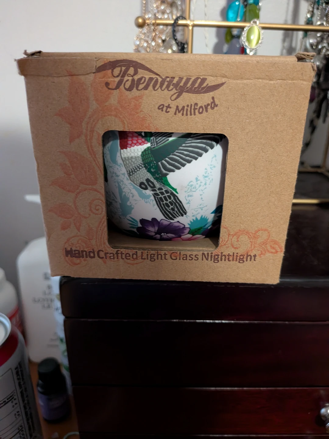 Hand Crafted Light Glass Nightlight
