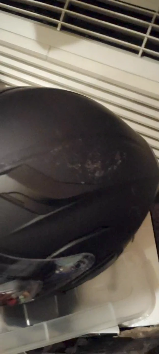Black Motorcycle Helmet with Visor