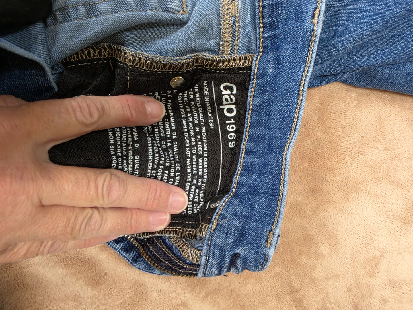 Gap 1969 True Skinny High Rise Jeans Size 25 - photo 3