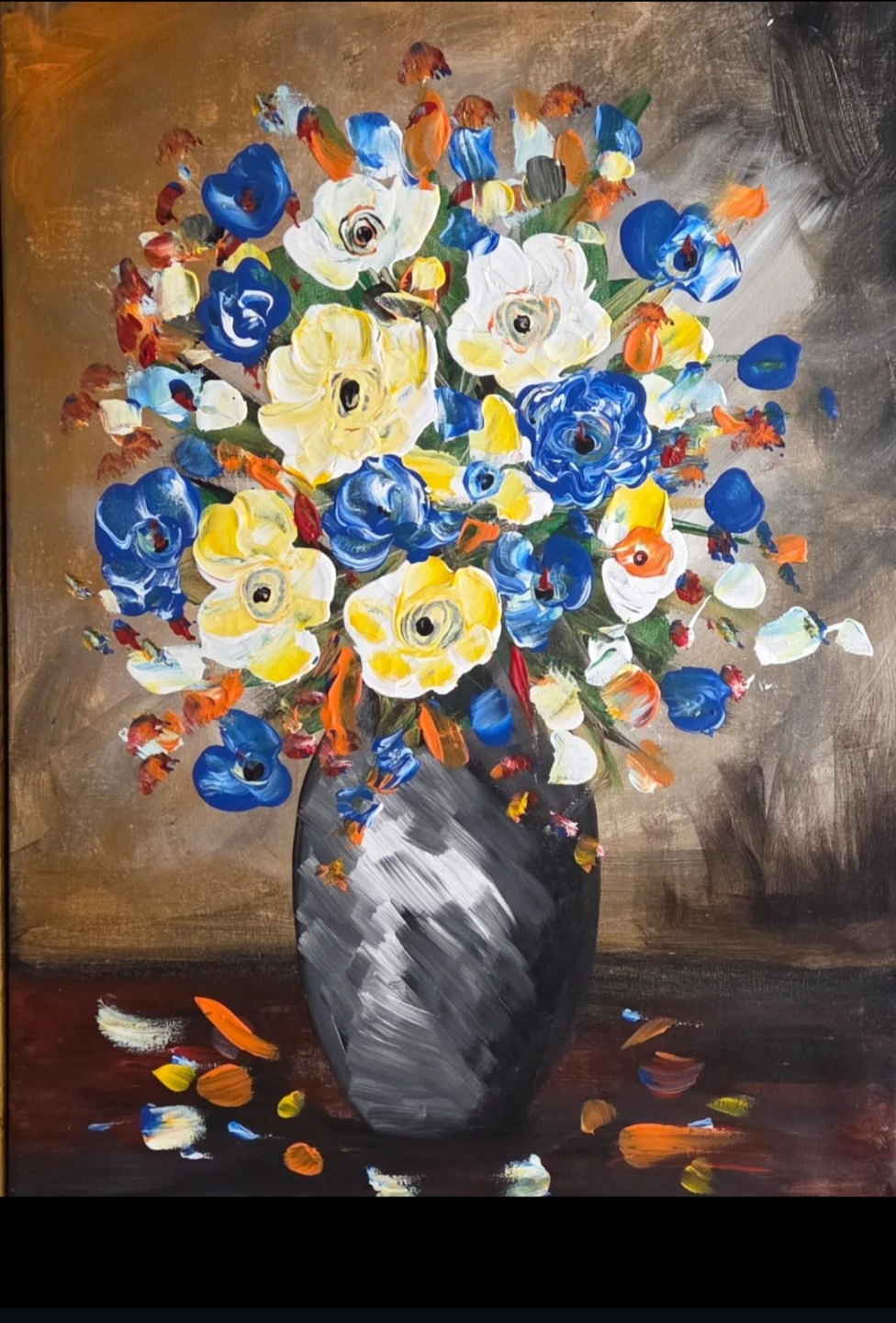 Huge original hand-painted painting by local Canadian artist