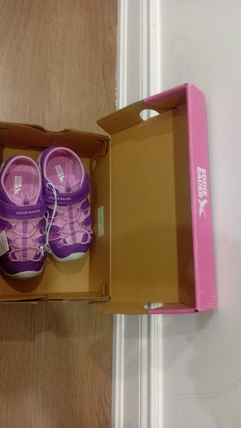 Eddie Bauer Girls Purple Pink Water Sandals - photo 4