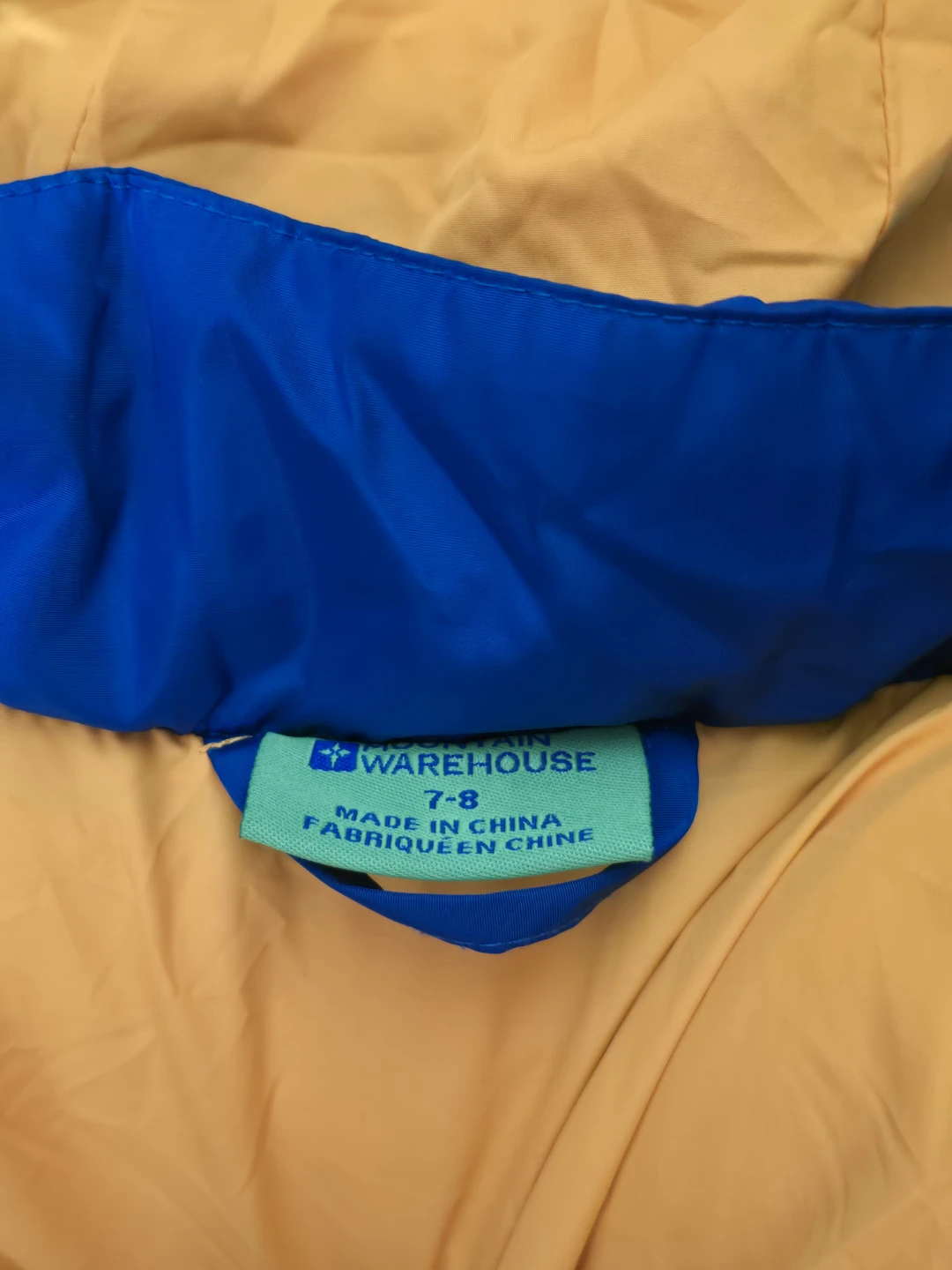 Blue Puffer Jacket with Hood - photo 4