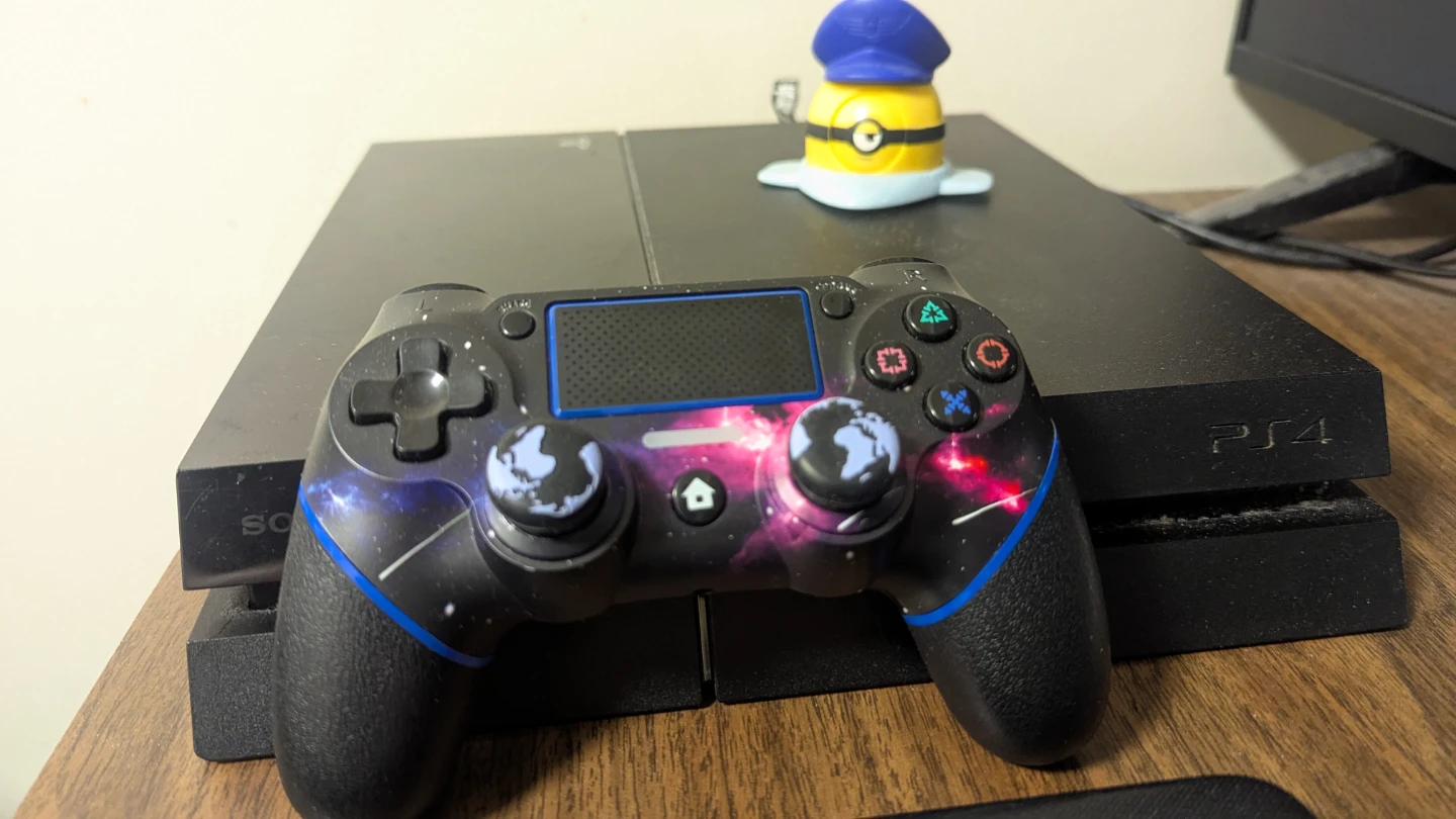 PlayStation 4 Console with Custom Controller