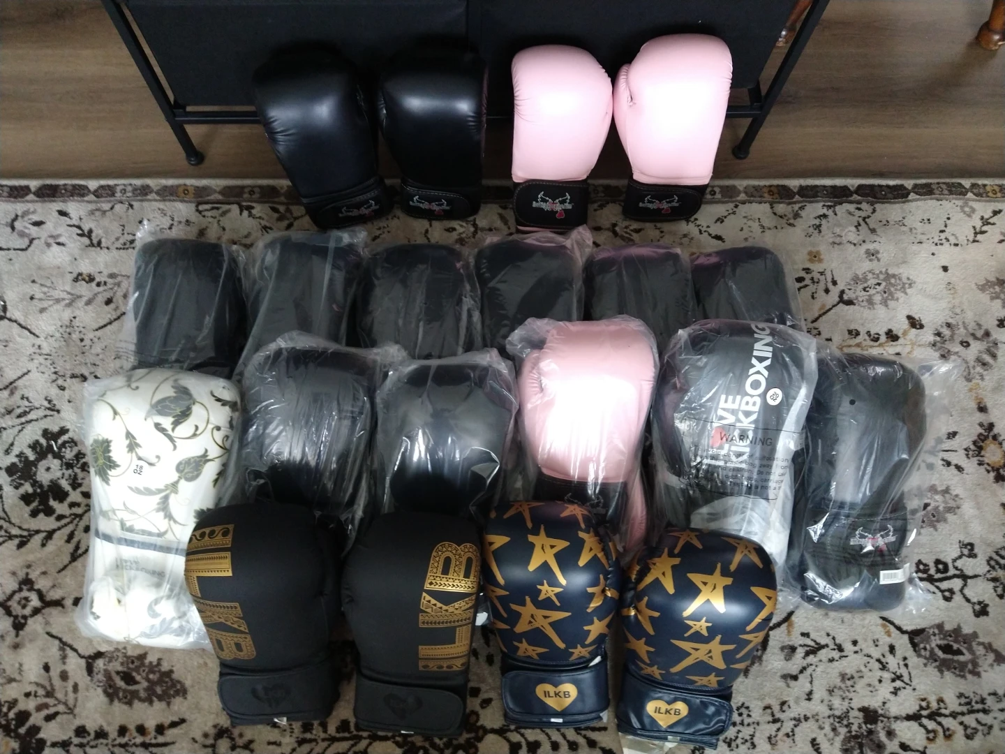 NWT Century ILKB 12oz and 14oz Black Training/Boxing Gloves