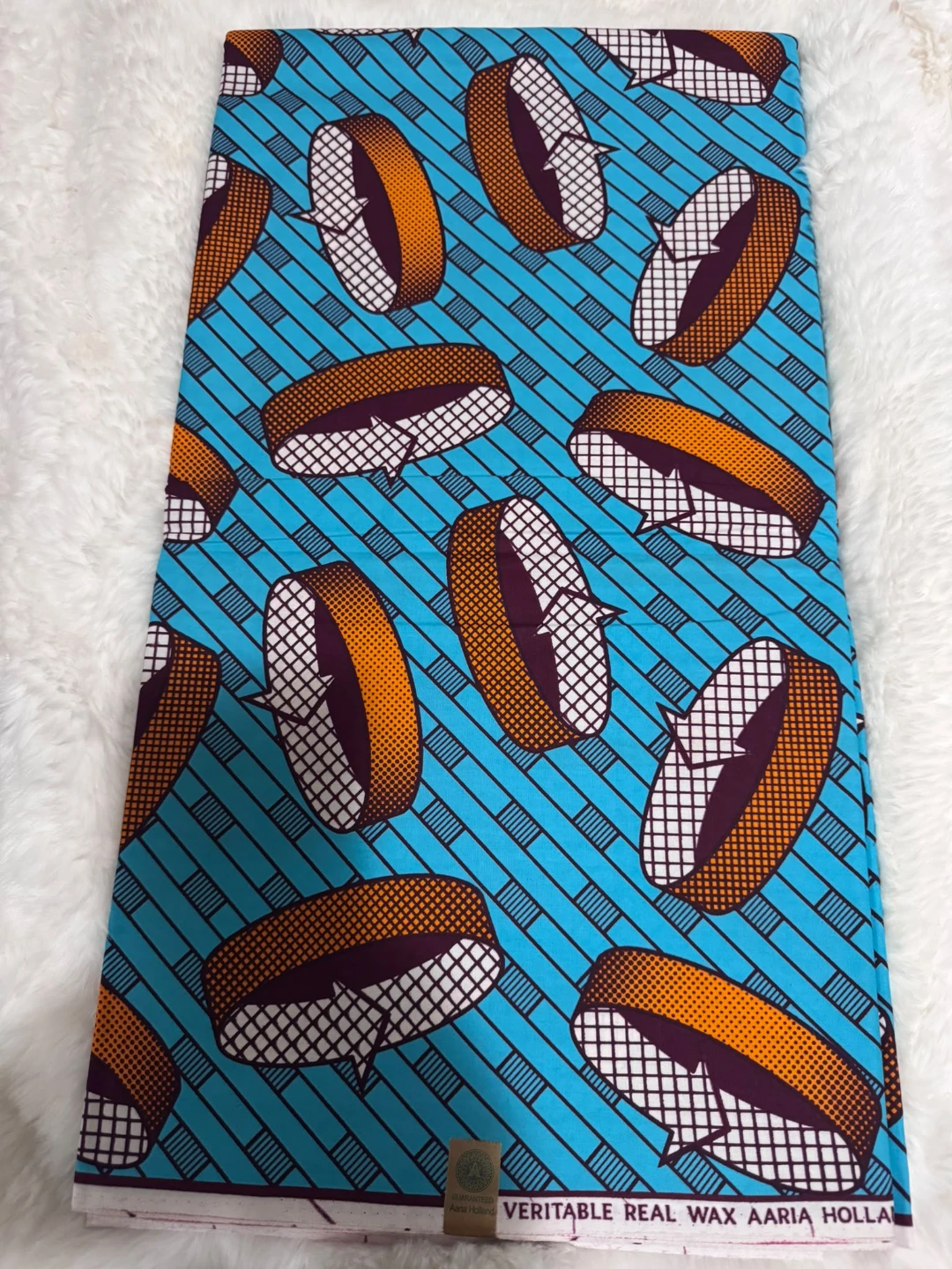 Quality African Ankara Fabrics - photo 2