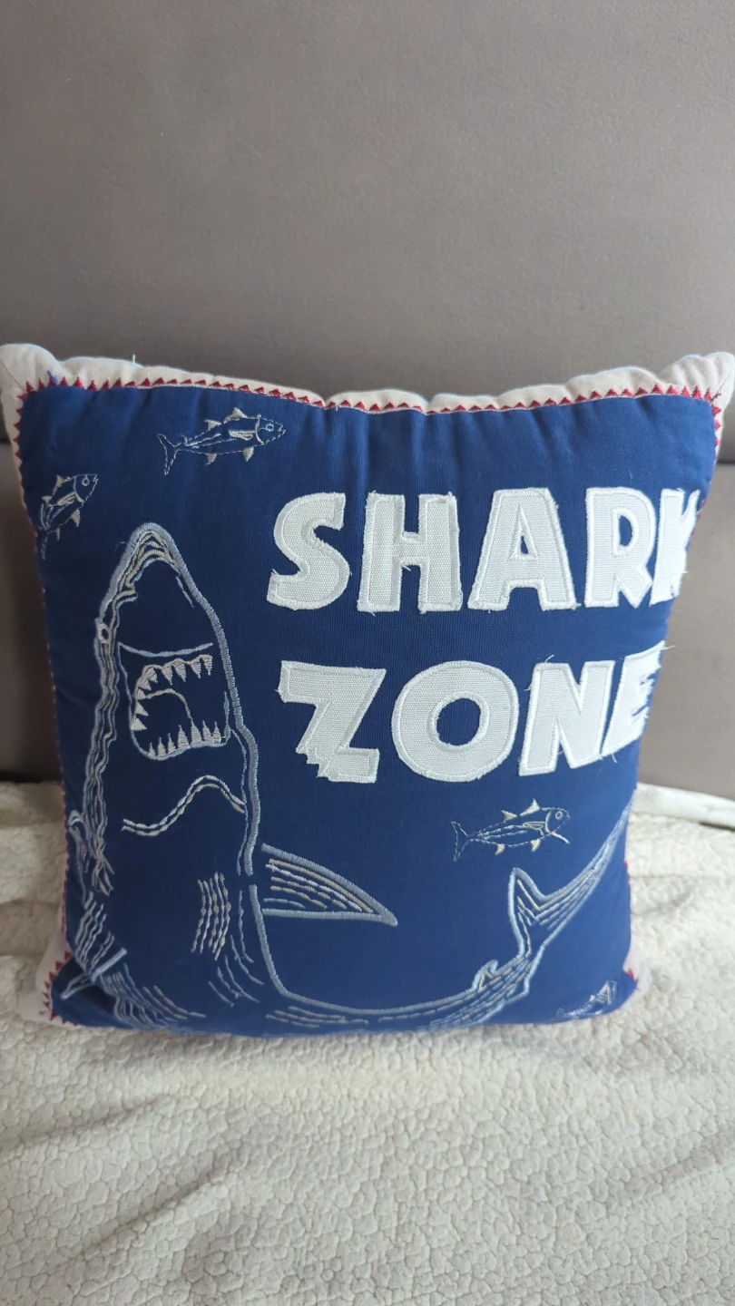 Kids' Shark Zone Decorative Pillow - photo 2