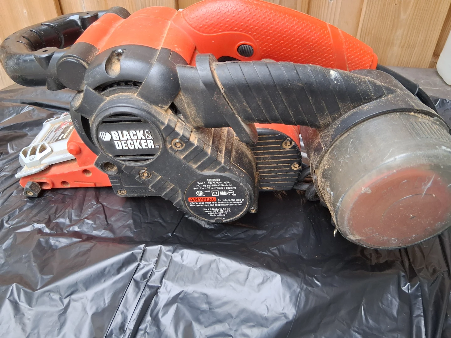 Black & Decker Dragster Belt Sander - photo 2