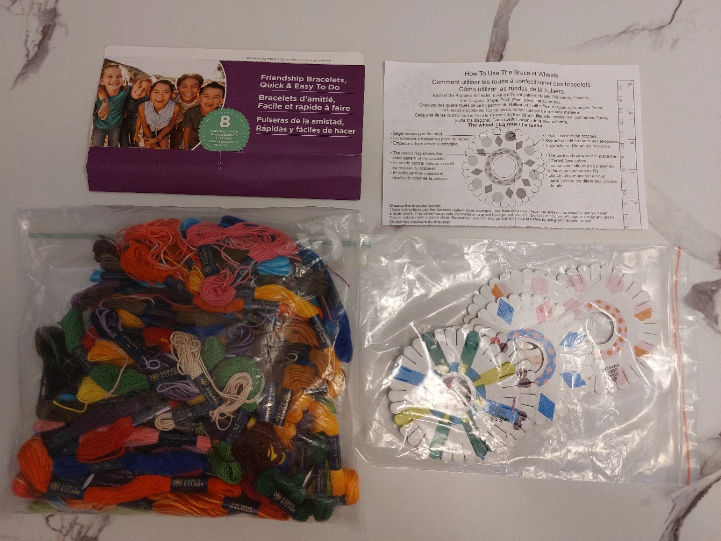 Coats & Clark Friendship Bracelet Kit