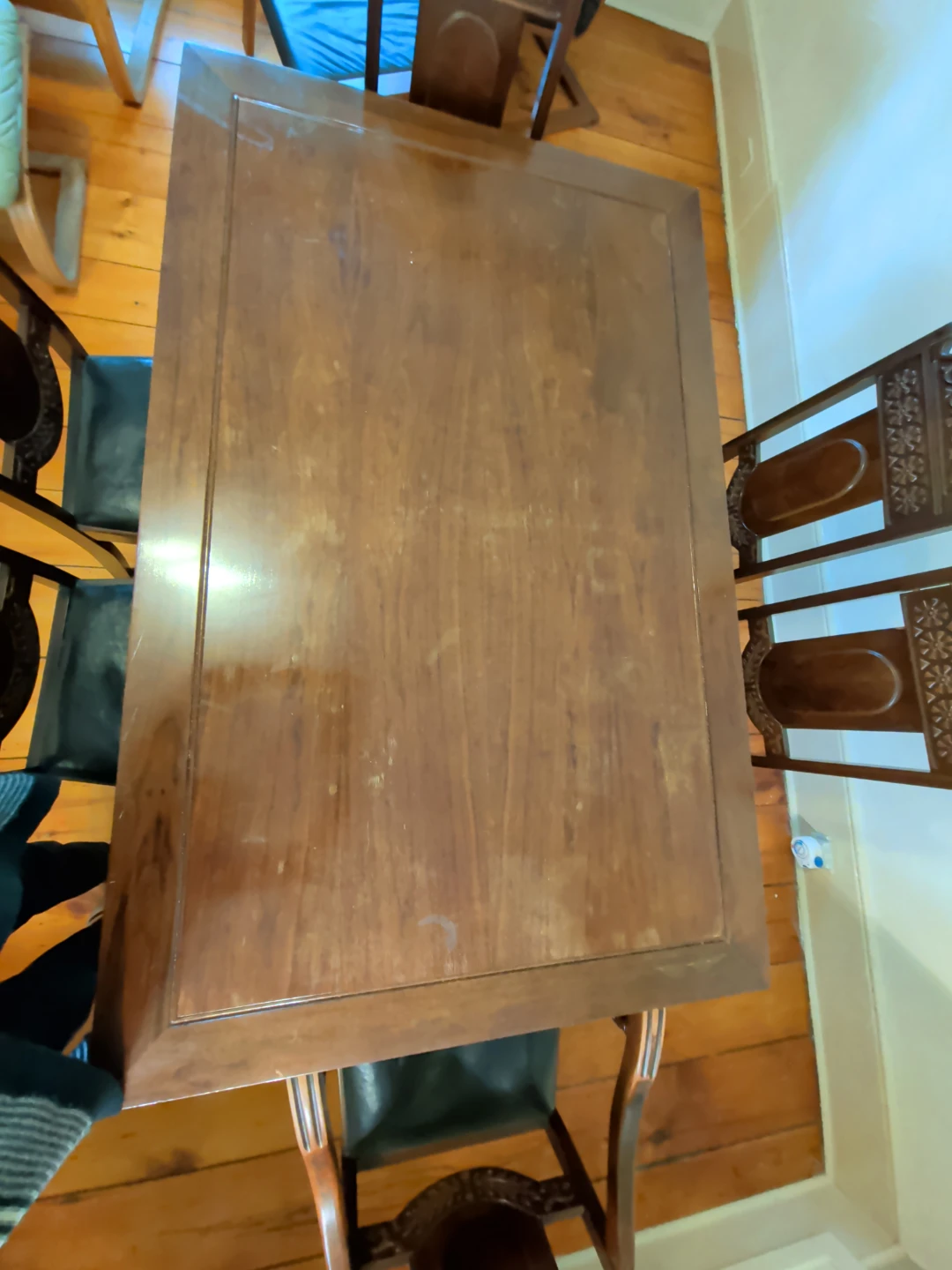 Wooden Dining Table and Chairs Set - photo 4