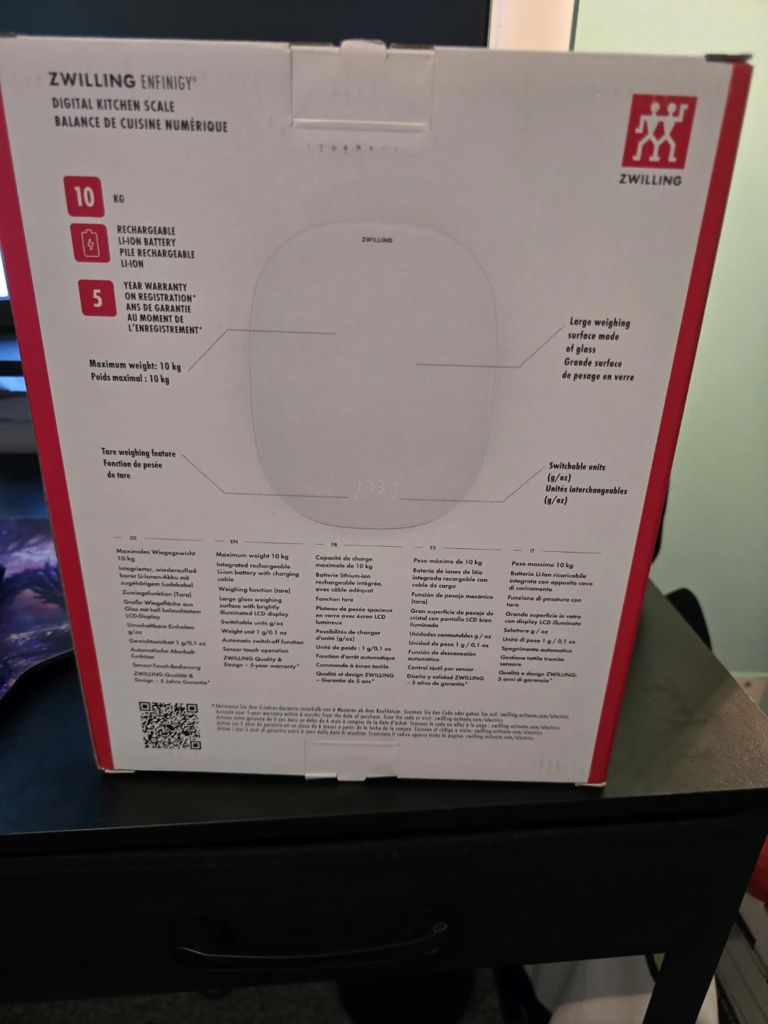 Zwilling Enfinigy Digital Kitchen Scale - photo 2