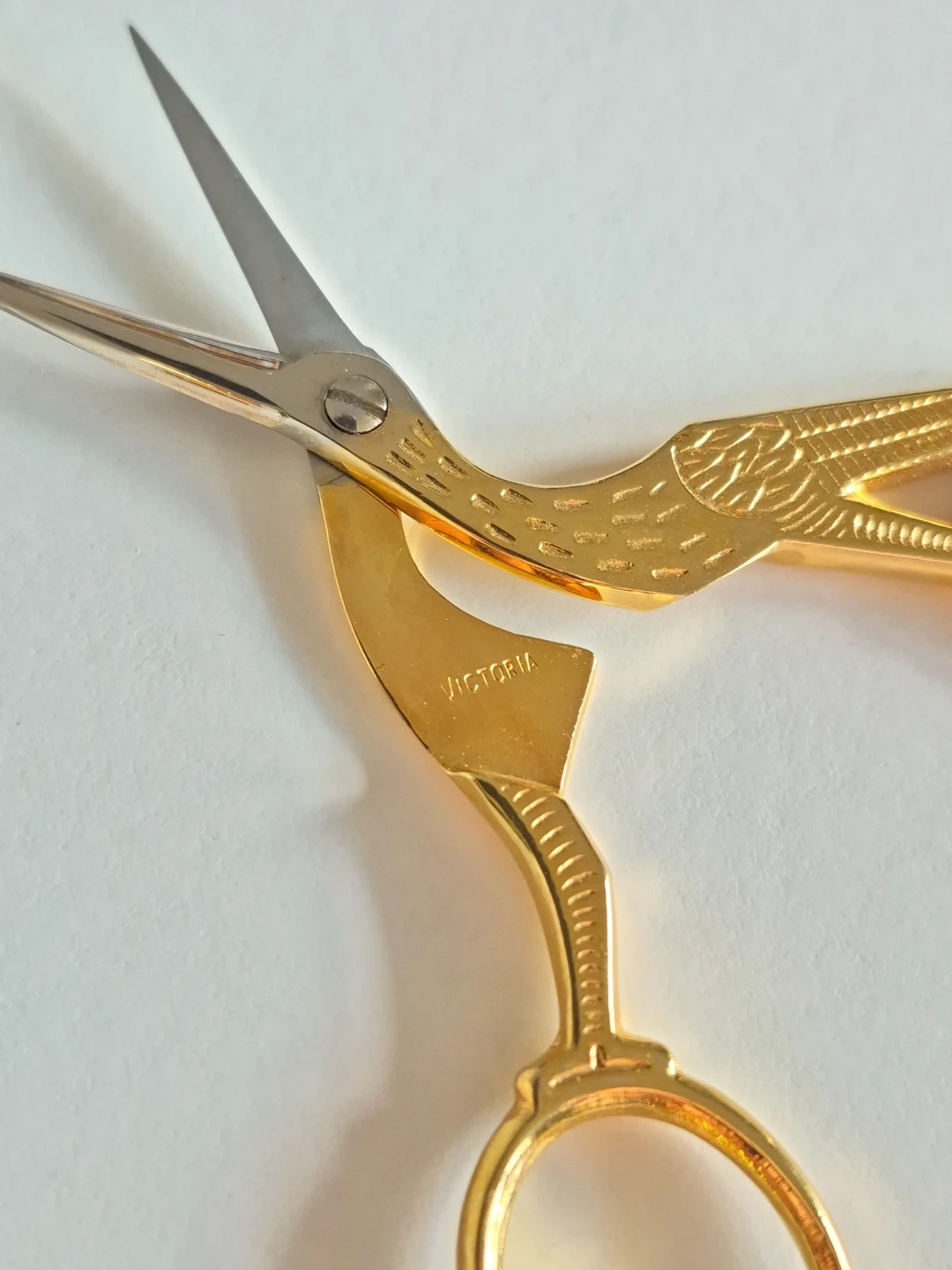 Bird (Stork) Needlework Scissors (small) - photo 2